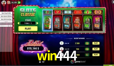 Descubra a Magia dos Jogos de Arcade no win444